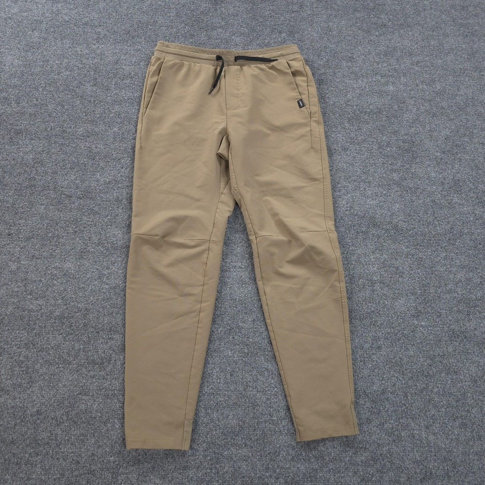 UNRL Pants Mens Medium Beige Performance Pant Jogger Stretch Gym Training Run